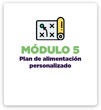 Módulo 5: Plan de alimentación personalizado