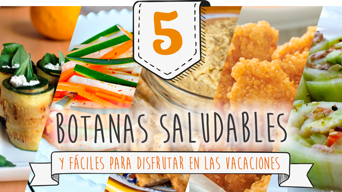 5 Botanas Saludables Y Fáciles Para Disfrutar En Las Vacaciones 4585