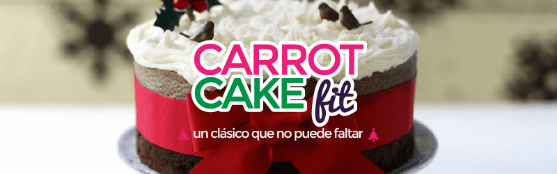 Postre Saludable para Navidad: Carrot Cake fit Postre Saludable para Navidad: Carrot Cake fit